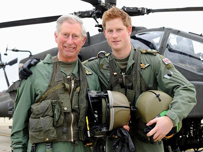 Harry avec prince charles